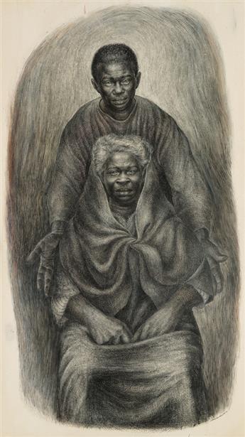 CHARLES WHITE (1918 - 1979) Take My Mother Home.